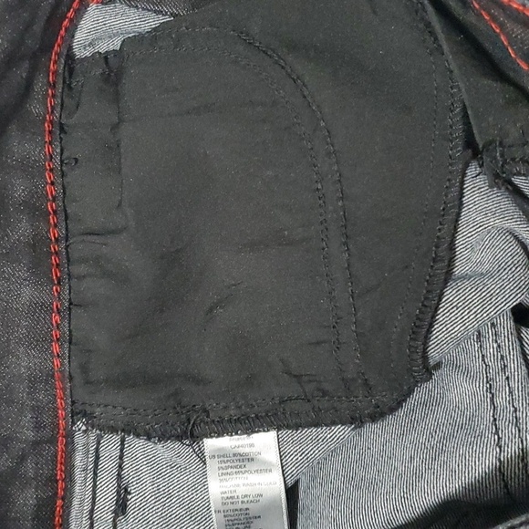 Forever Twenty One jeans women's size 27 equals 4 size 4 US black vintage - Picture 13 of 14